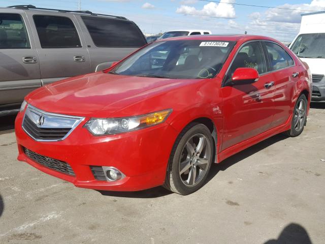 JH4CU2E83CC011622 - 2012 ACURA TSX SE RED photo 2