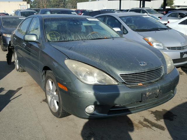 JTHBA30GX55111538 - 2005 LEXUS ES 330 GREEN photo 1