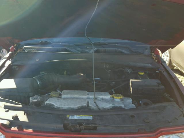 1J8GP28KX8W274268 - 2008 JEEP LIBERTY SP RED photo 7