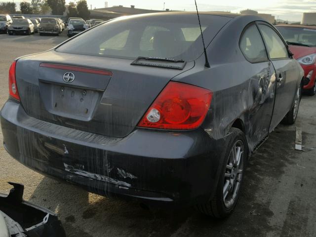 JTKDE177750060658 - 2005 TOYOTA SCION TC GRAY photo 4