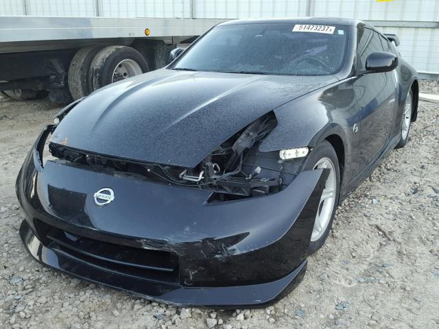 JN1AZ44E89M411601 - 2009 NISSAN 370Z BLACK photo 2