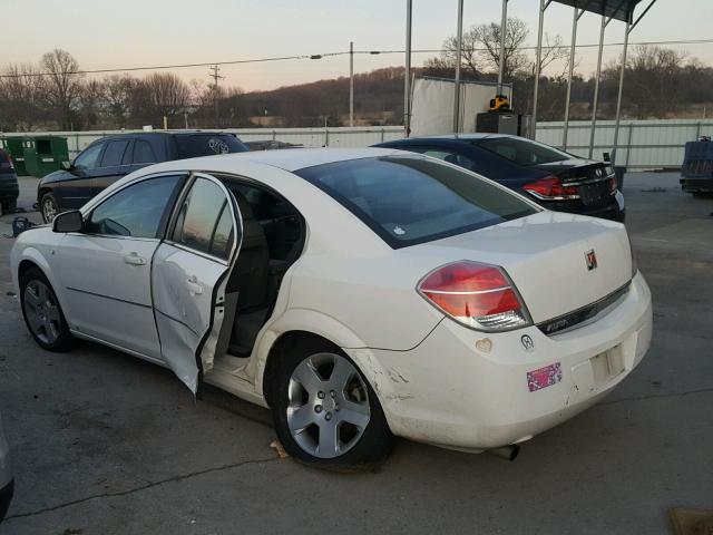 1G8ZS57N18F115130 - 2008 SATURN AURA XE WHITE photo 3