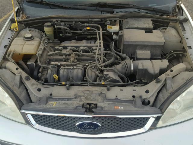 3FAFP31N25R142378 - 2005 FORD FOCUS ZX3 SILVER photo 7