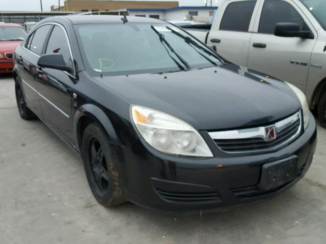 1G8ZS57B78F175774 - 2008 SATURN AURA XE BLACK photo 1