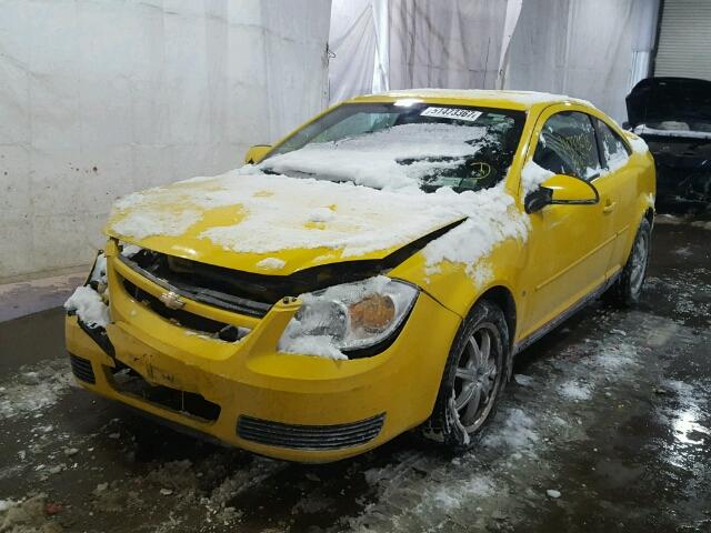 1G1AL15F467862838 - 2006 CHEVROLET COBALT LT YELLOW photo 2