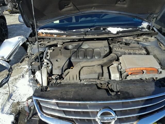 1N4CL2AP1AC187802 - 2010 NISSAN ALTIMA HYB GRAY photo 7