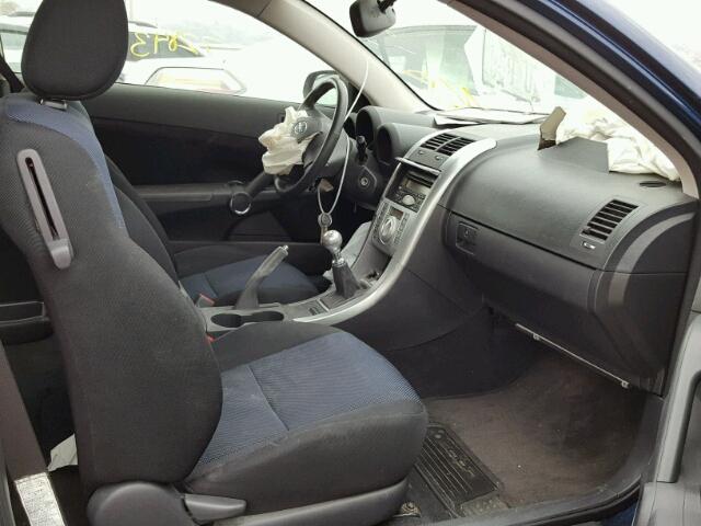 JTKDE177250047588 - 2005 TOYOTA SCION TC 蓝色 照片 5