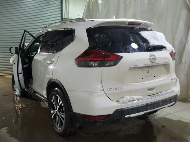 5N1AT2MV5HC869826 - 2017 NISSAN ROGUE SV WHITE photo 3