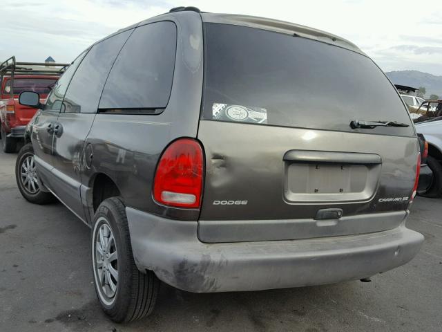 1B4GP45R5VB368465 - 1997 DODGE CARAVAN SE GRAY photo 3