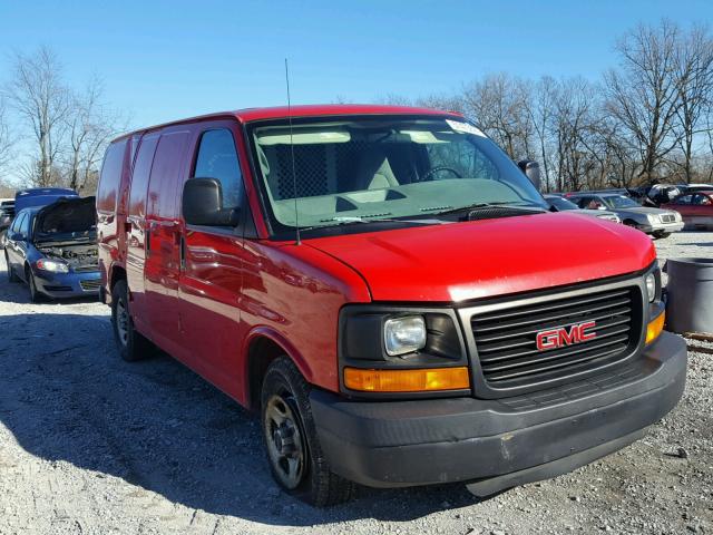 1GTFG15X351179119 - 2005 GMC SAVANA G15 RED photo 1