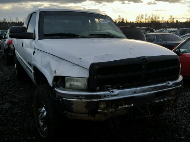 1B7KF23601J592398 - 2001 DODGE RAM 2500 WHITE photo 1