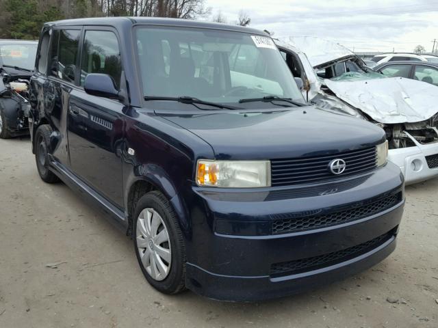 JTLKT334X50175108 - 2005 TOYOTA SCION XB BLUE photo 1