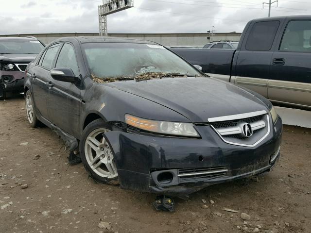 19UUA66277A004241 - 2007 ACURA TL BLACK photo 1