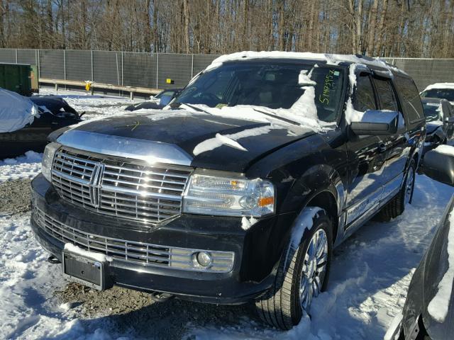 5LMFL28578LJ19339 - 2008 LINCOLN NAVIGATOR BLACK photo 2