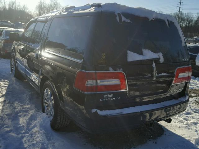 5LMFL28578LJ19339 - 2008 LINCOLN NAVIGATOR BLACK photo 3