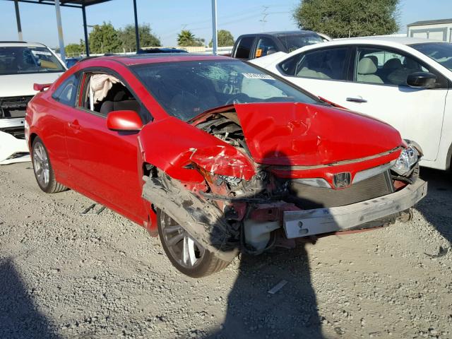 2HGFG21597H703096 - 2007 HONDA CIVIC SI RED photo 1