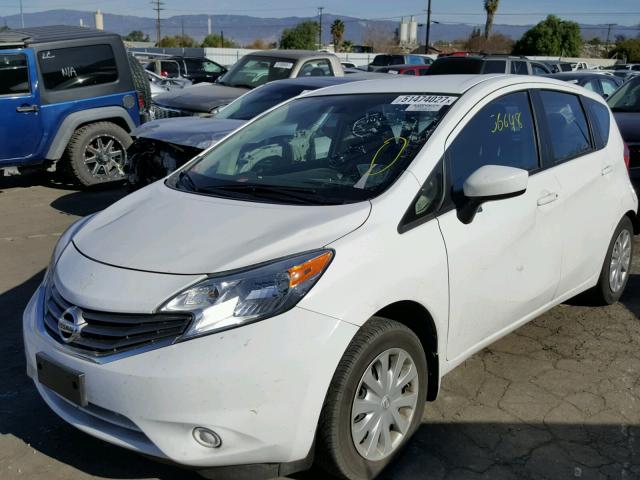 3N1CE2CP4FL417235 - 2015 NISSAN VERSA NOTE WHITE photo 2