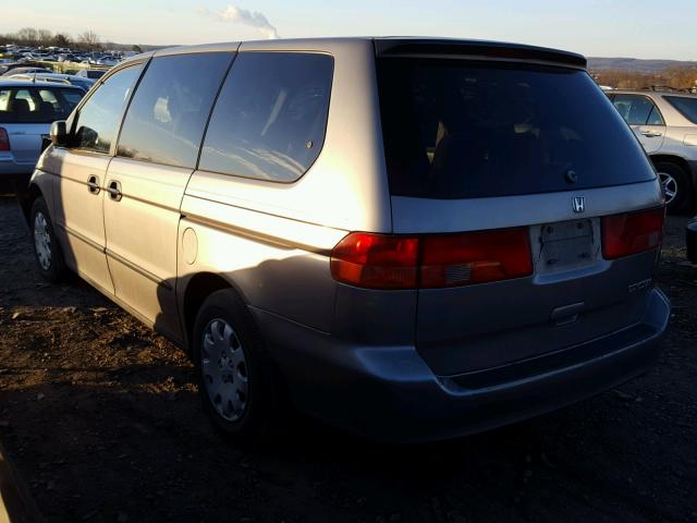 2HKRL1854YH581893 - 2000 HONDA ODYSSEY LX GRAY photo 3