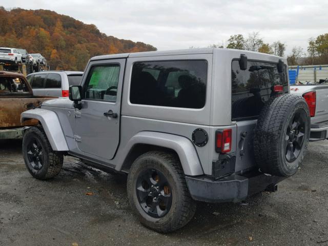 1C4GJWBG4FL710602 - 2015 JEEP WRANGLER S Արծաթագույն լուսանկար 3
