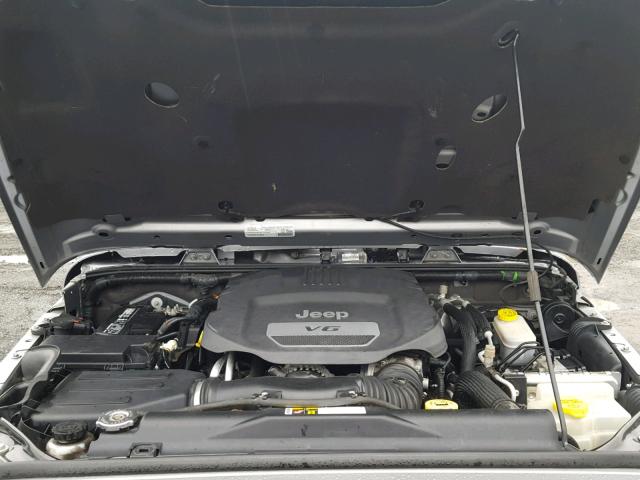 1C4GJWBG4FL710602 - 2015 JEEP WRANGLER S Արծաթագույն լուսանկար 7