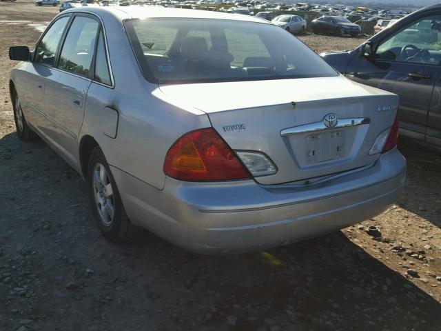 4T1BF28B22U229599 - 2002 TOYOTA AVALON XL GRAY photo 3