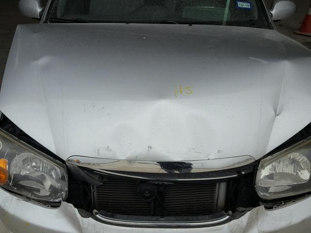 KNAFE222895614720 - 2009 KIA SPECTRA EX SILVER photo 7