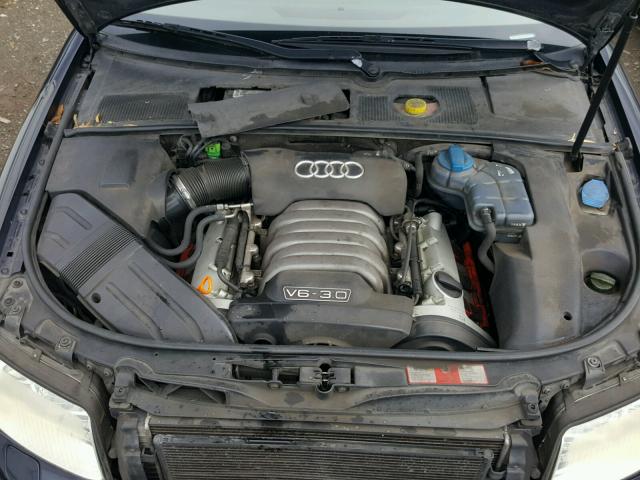 WAUJT68E52A309083 - 2002 AUDI A4 3.0 BLUE photo 7