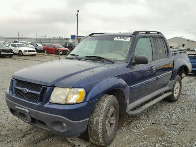 1FMZU67K45UA94269 - 2005 FORD EXPLORER S BLUE photo 2