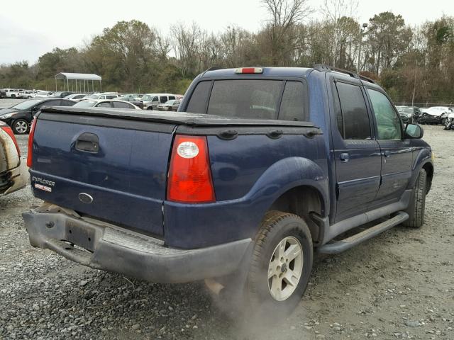 1FMZU67K45UA94269 - 2005 FORD EXPLORER S BLUE photo 4