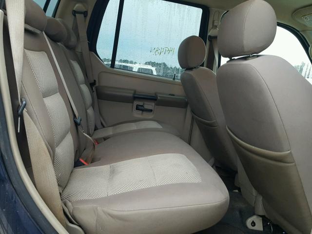 1FMZU67K45UA94269 - 2005 FORD EXPLORER S BLUE photo 6