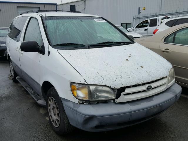 4T3ZF13C6YU214578 - 2000 TOYOTA SIENNA LE WHITE photo 1