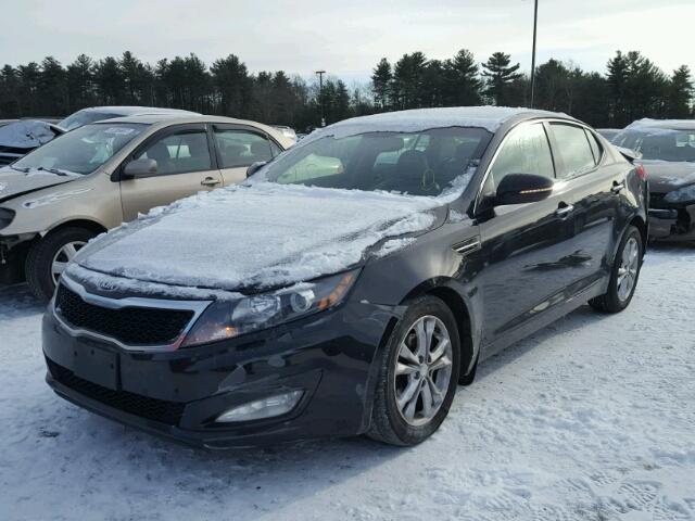5XXGN4A72DG165037 - 2013 KIA OPTIMA EX BLACK photo 2