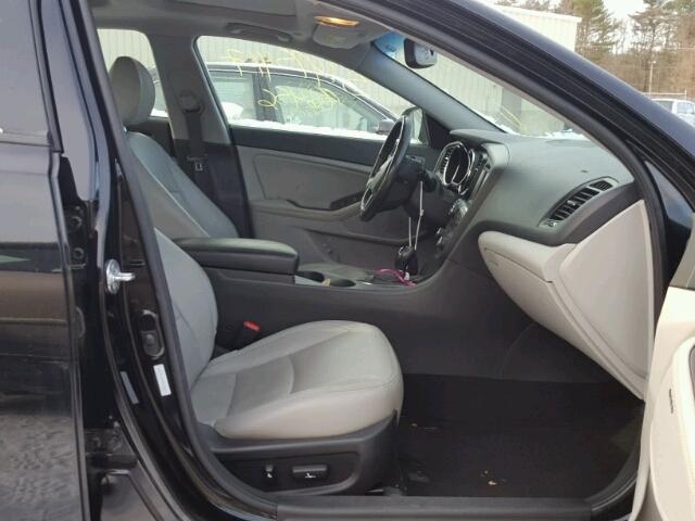 5XXGN4A72DG165037 - 2013 KIA OPTIMA EX BLACK photo 5