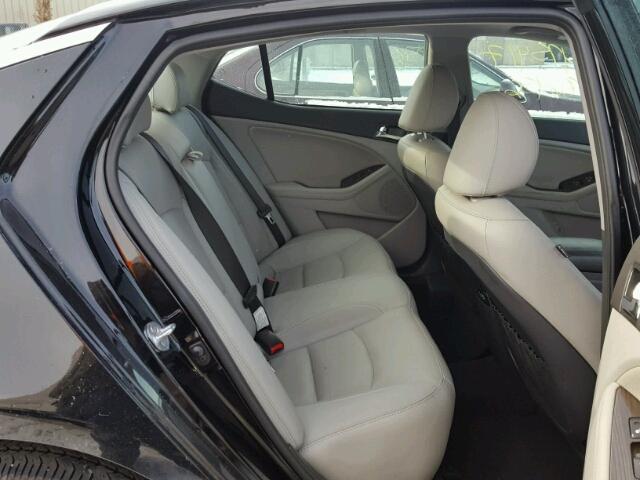 5XXGN4A72DG165037 - 2013 KIA OPTIMA EX BLACK photo 6