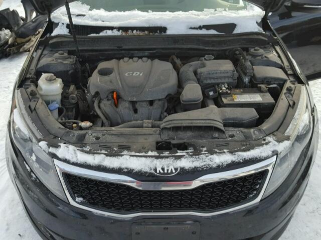 5XXGN4A72DG165037 - 2013 KIA OPTIMA EX BLACK photo 7