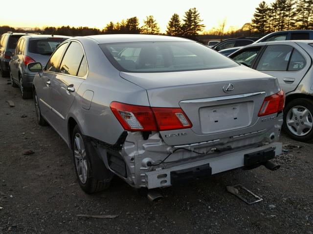 JTHBJ46G692305861 - 2009 LEXUS ES 350 SILVER photo 3