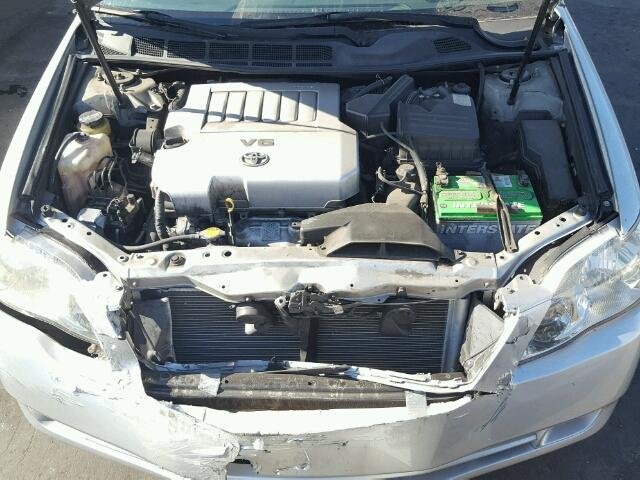 4T1BK36B06U156422 - 2006 TOYOTA AVALON XL SILVER photo 7