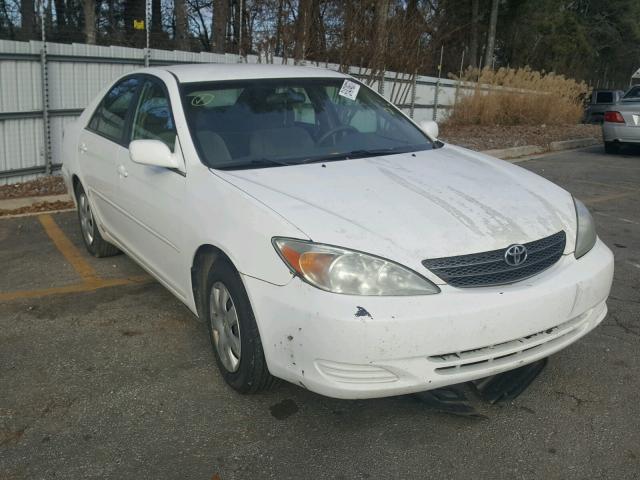 4T1BE32K62U102694 - 2002 TOYOTA CAMRY LE WHITE photo 1