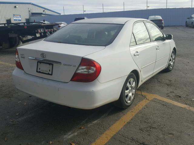 4T1BE32K62U102694 - 2002 TOYOTA CAMRY LE 白色 照片 4