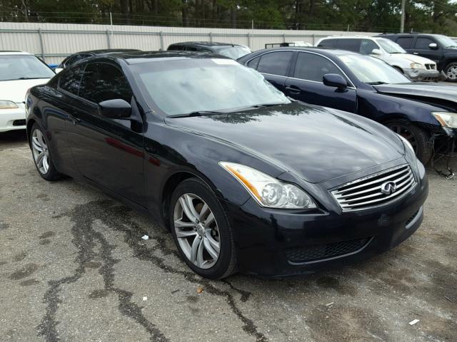 JNKCV64E68M113865 - 2008 INFINITI G37 BASE BLACK photo 1