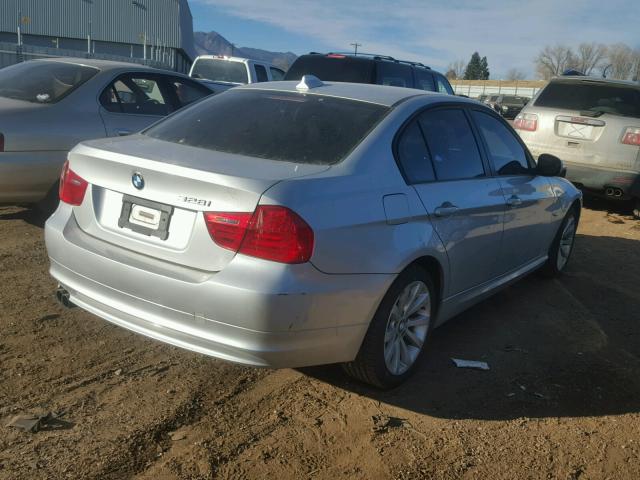 WBAPH7C58BE461408 - 2011 BMW 328 I SILVER photo 4