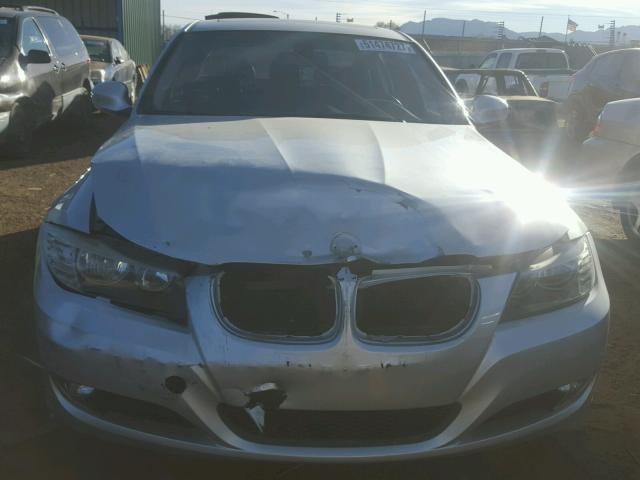 WBAPH7C58BE461408 - 2011 BMW 328 I SILVER photo 9