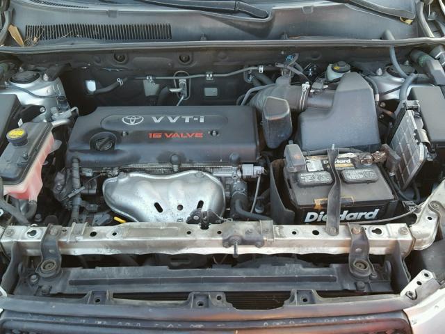 JTMZD33V776048445 - 2007 TOYOTA RAV4 SILVER photo 7