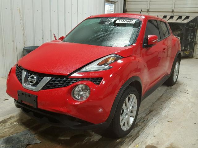 JN8AF5MR4GT602714 - 2016 NISSAN JUKE S RED photo 2