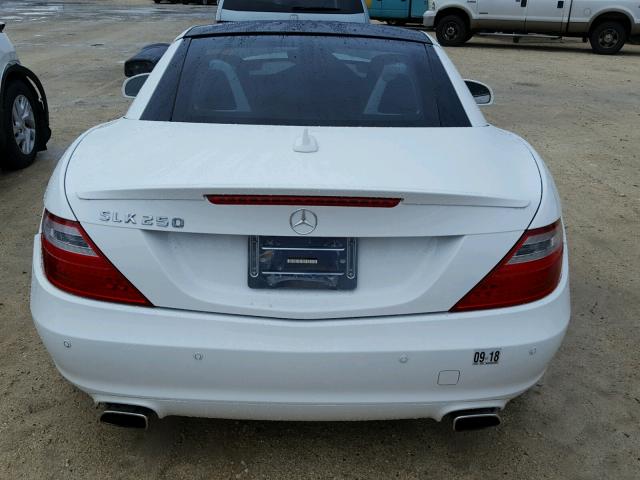 WDDPK4HA2EF083910 - 2014 MERCEDES-BENZ SLK 250 WHITE photo 6