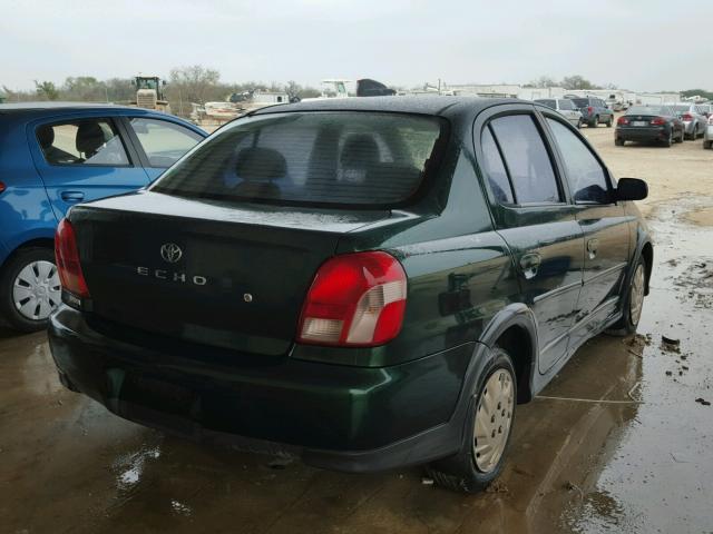 JTDBT123X10123111 - 2001 TOYOTA ECHO GREEN photo 4