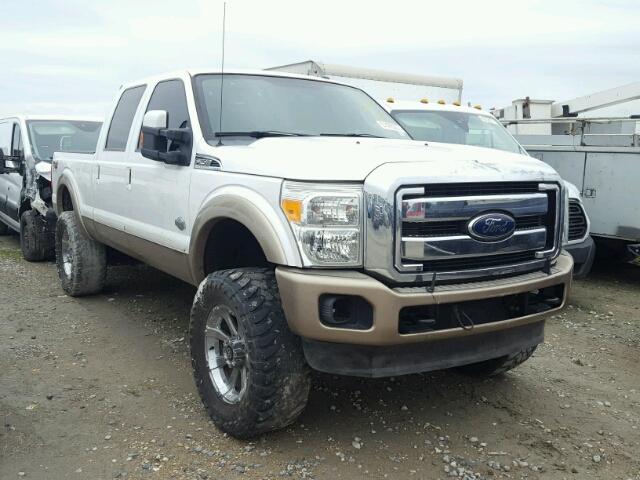 1FT7W2BT8DEA31683 - 2013 FORD F250 SUPER WHITE photo 1