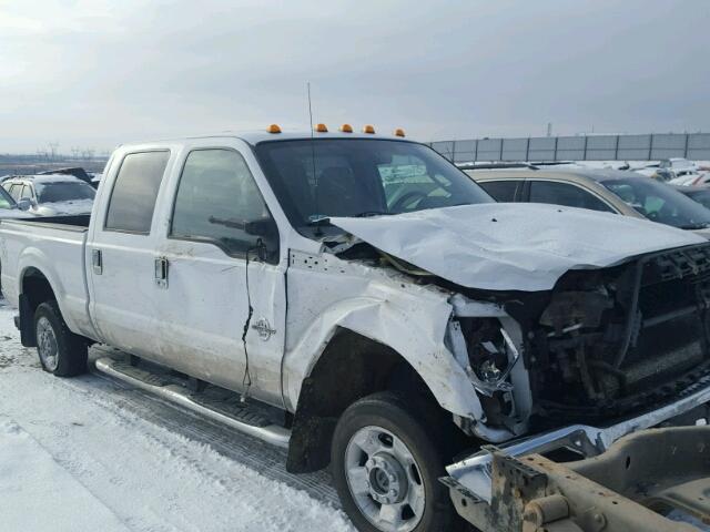 1FT7W2BT0BEC53101 - 2011 FORD F250 SUPER WHITE photo 1