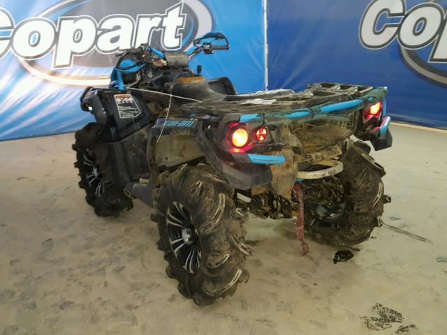 3JBLWAX26GJ002100 - 2016 CAN-AM OUTLANDER BLUE photo 3