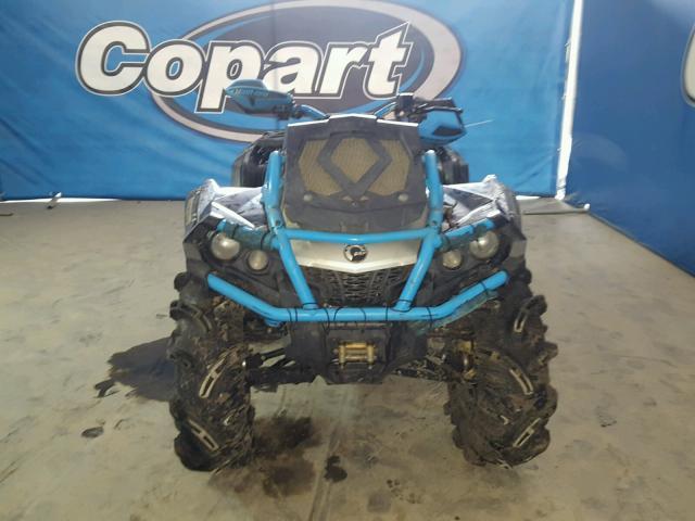 3JBLWAX26GJ002100 - 2016 CAN-AM OUTLANDER BLUE photo 9